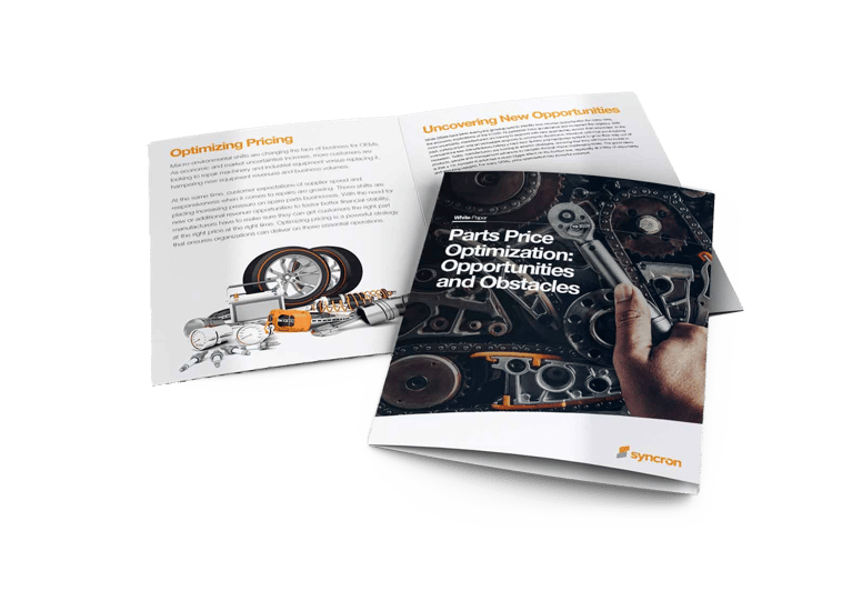 Parts Price Optimization: Opportunities and Obstacles