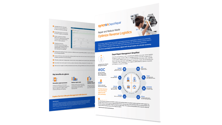 Syncron Depot Repair: Support the Circular Economy