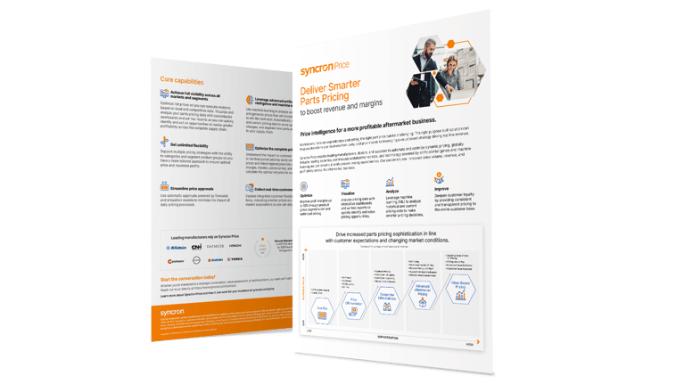 Syncron Price: Boost Revenue With Smarter Pricing