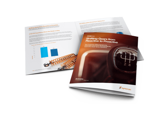 Shifting Gears from Reactive to Proactive