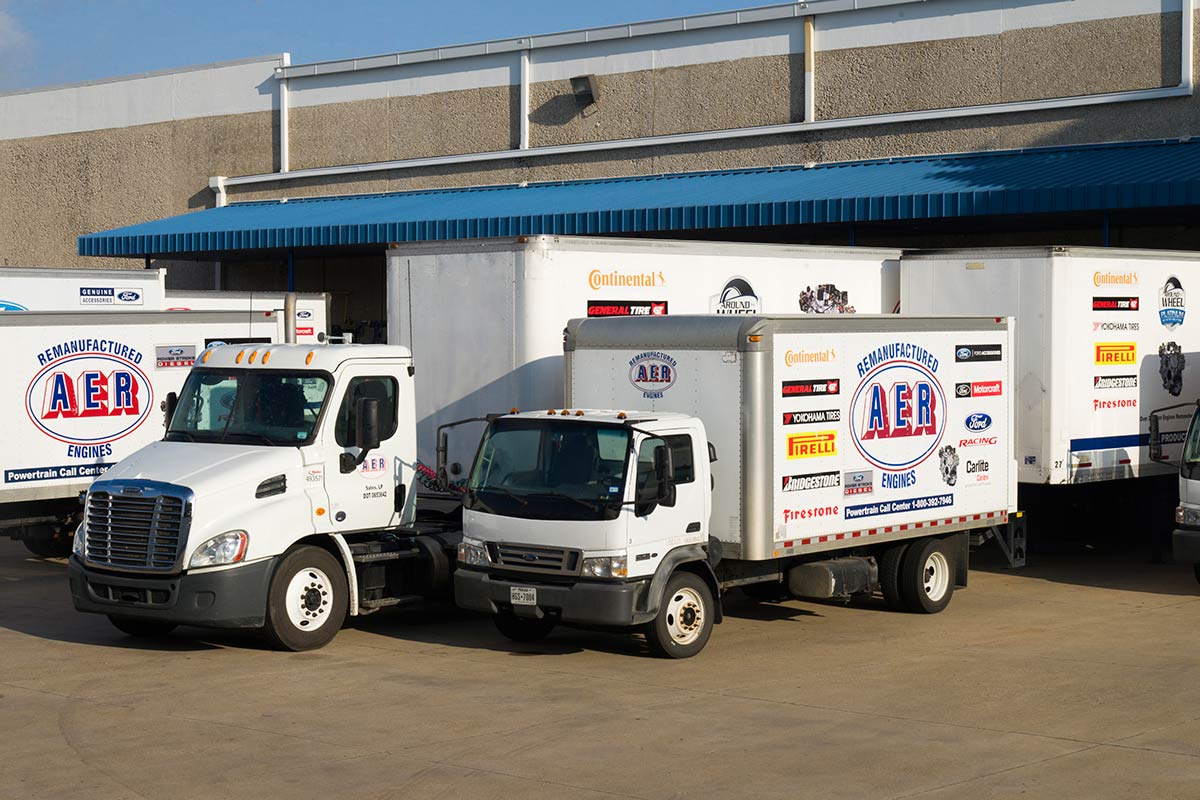 AER remanufactured trucks parker