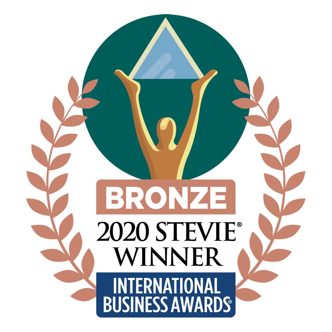 Bronze 2020 Stevie award winner