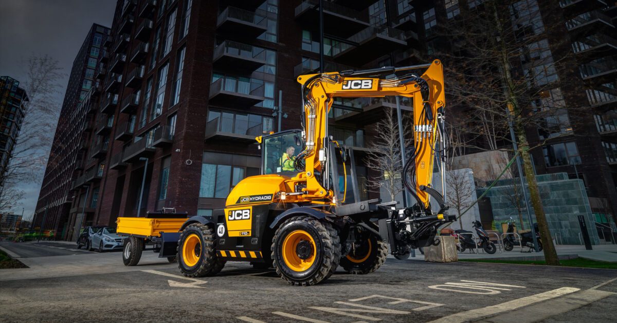 JCB construction equipment