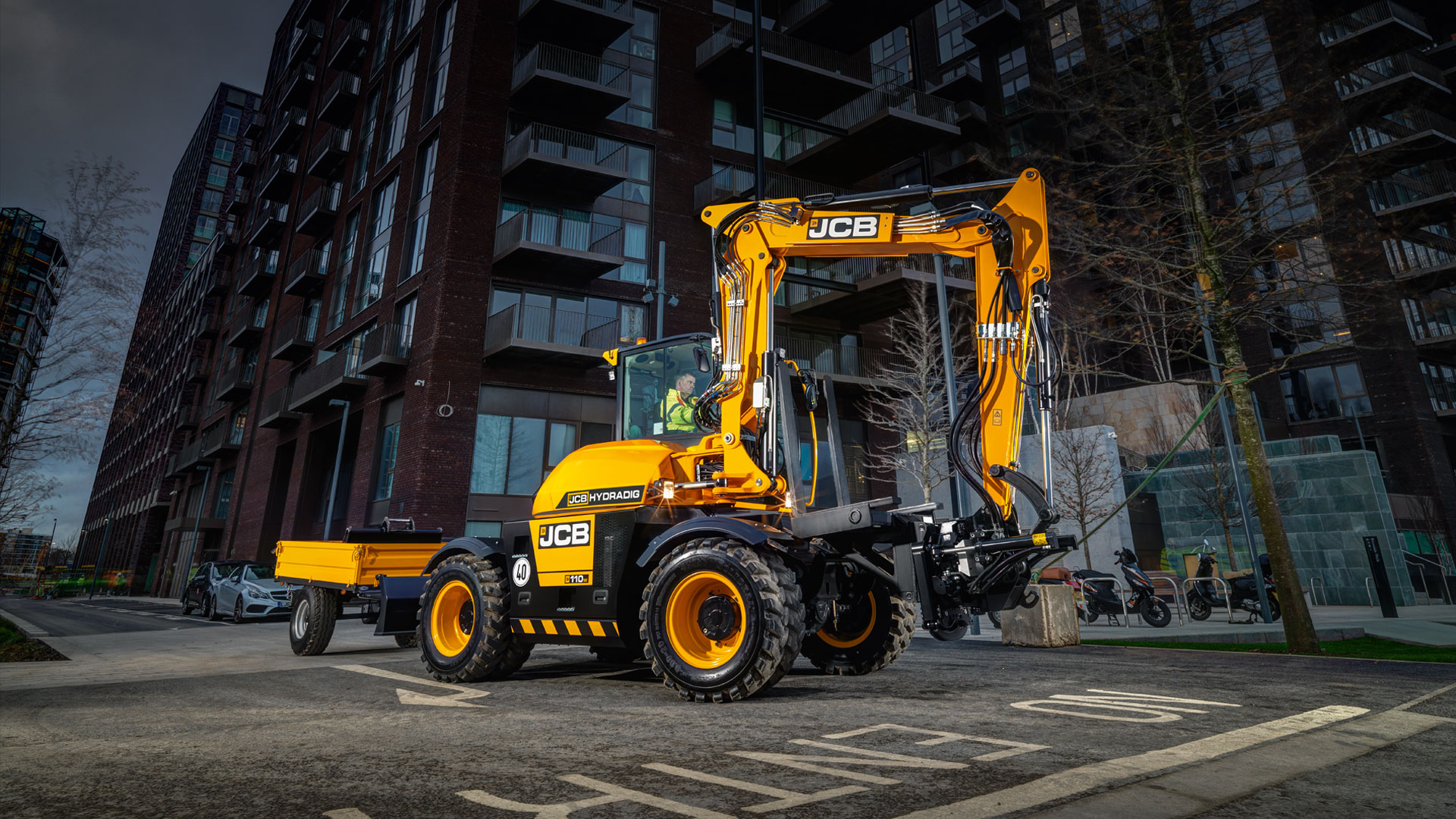 JCB construction equipment