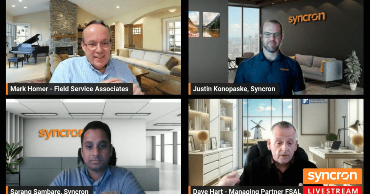 LinkedIn Live with Field Service Associates and Syncron